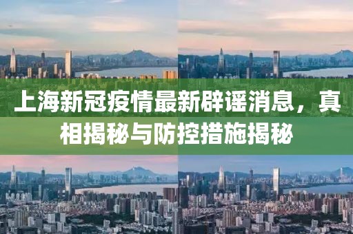 上海新冠疫情最新辟謠消息，真相揭秘與防控措施揭秘