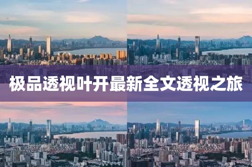 極品透視葉開最新全文透視之旅