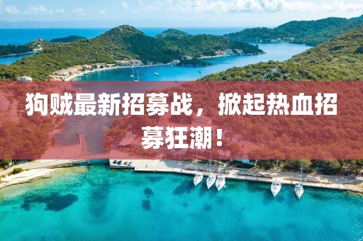 狗賊最新招募戰(zhàn)，掀起熱血招募狂潮！