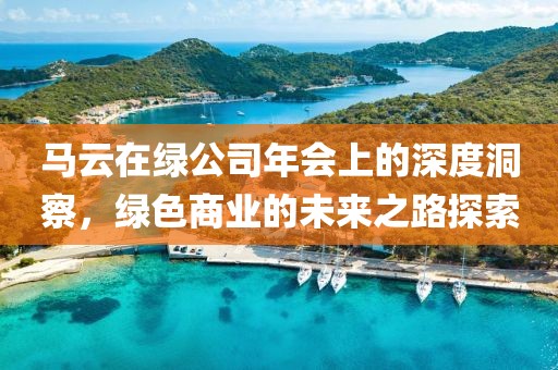 馬云在綠公司年會上的深度洞察，綠色商業(yè)的未來之路探索