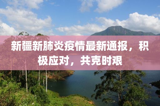 新疆新肺炎疫情最新通報(bào)，積極應(yīng)對(duì)，共克時(shí)艱