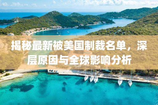 揭秘最新被美國制裁名單，深層原因與全球影響分析