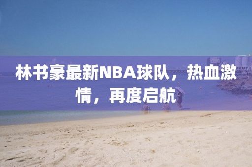 林書豪最新NBA球隊，熱血激情，再度啟航