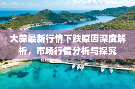 大蒜最新行情下跌原因深度解析，市場行情分析與探究