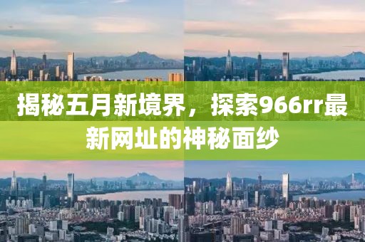 揭秘五月新境界，探索966rr最新網(wǎng)址的神秘面紗