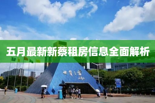 五月最新新蔡租房信息全面解析