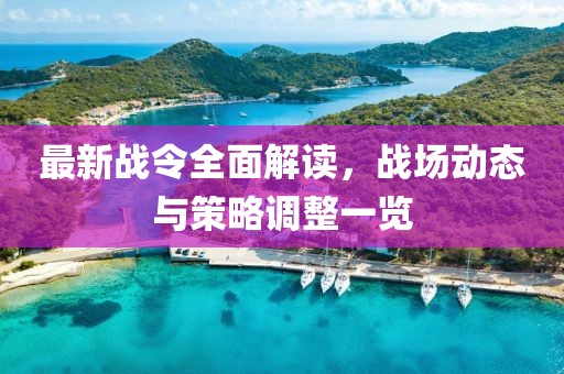 最新戰(zhàn)令全面解讀，戰(zhàn)場(chǎng)動(dòng)態(tài)與策略調(diào)整一覽