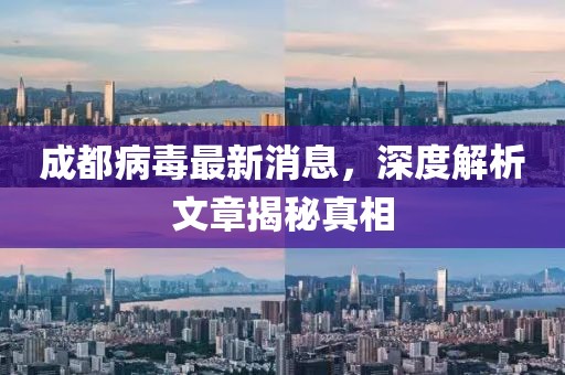 成都病毒最新消息，深度解析文章揭秘真相