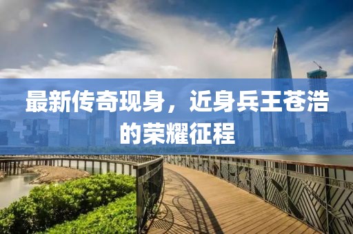 最新傳奇現(xiàn)身，近身兵王蒼浩的榮耀征程