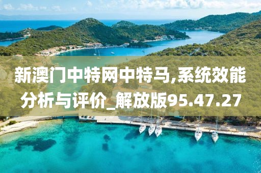 新澳門中特網(wǎng)中特馬,系統(tǒng)效能分析與評價_解放版95.47.27
