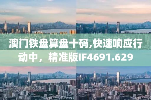 澳門鐵盤算盤十碼,快速響應(yīng)行動中，精準(zhǔn)版IF4691.629